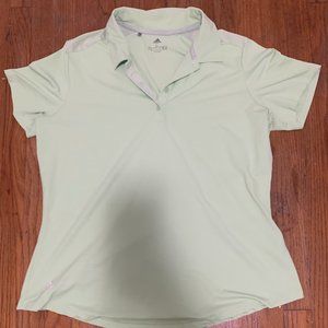 NEON GREEN adidas golf/tennis shirt